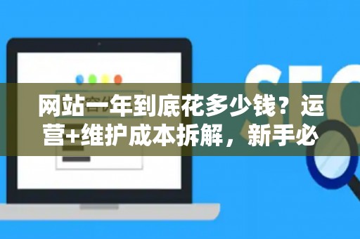 网站一年到底花多少钱?运营+维护成本拆解,新手必看 网站一年到底花多少钱?运营+维护成本拆解,新手必看